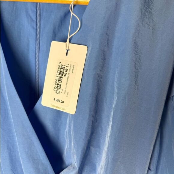 Ted Baker Blue Ruffled Tiered Dress | 4 - Picture 2 of 7